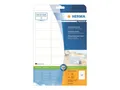 HERMA Premium - Selbstklebend - Mattes Weiß - 63.5 x 33.9 mm 600 Etikett(en) (25 Bogen x 24)