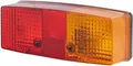 HELLA 2SD 003 184-041 Rückleuchte Halogen Anhänger Beleuchtung Rechts Gelb Rot