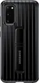 Samsung Protective Standing Smartphone Cover EF-RG980 für Galaxy S20 | S20 5G Handy-Hülle, Schutz, ausklappbarer Standfuß, griffige Oberfläche, schwarz - 6.2 Zoll