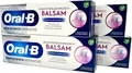 4x Oral-B Zahnpasta Sensitivität & Zahnfleisch Balsam - Sanfte Reinigung 4x 75ml