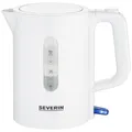 Severin WK 3462 Wasserkocher schnurlos, Überhitzungsschutz, BPA-frei Weiß Fassungsvermögen: 0.5 l