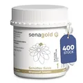 Senagold Schüssler Salz Nr. 1 – Calcium fluoratum D12 – 400 Tabletten – Das Salz des Bindegewebes, der Haut und der Gelenke – Glutenfrei – Hergestellt nach Homöopathischem Arzneibuch in Deutschland