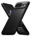Ringke für Google Pixel 8 Hülle, Onyx - Black | [Griffig] Rutschfest Schlank Anti-Fingerabdruck Kratzfest Stoßfest Schutzhülle