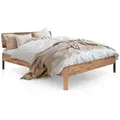 byoak Massivholzbett, Wildeiche, Holz, Echtholz,Eiche, 180x200 cm, Schlafzimmer, Betten