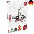 Pegasus Press , MicroMacro: Crime City , Board Game , Ages 12+ , 1-4 Players ,