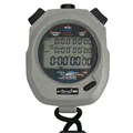 STOPTEC Stoppuhr 496 | 3Zeilen Display | 500 Memory | Schlagzahlmessung | Rac...