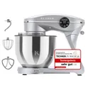KLAMER Küchenmaschine 1800W, Knetmaschine mit 6 Liter Edelstahl Schüssel, 10 …
