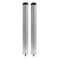 Fox Matrix Silver Leg Extensions 36mm / 300mm - 2 Beine für Sitzkiepe, Standfüße