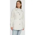 s.Oliver Funktionsjacke Kurzer Trench mit Gürtel 46