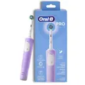 SPAZZOLINO ELETTRICO VITALITY PRO BIANCO/VIOLA
