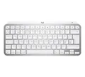 Logitech MX Keys Mini for Mac - kabellose Tastatur, Bluetooth, Tasten Hintergrundbeleuchtung, kompatibel mit MacBook Pro, MacBook Air, iMac, iPad, Skandinavisch QWERTY-Layout - Pale Gray [Bulk]