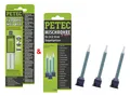 PETEC Flüssigmetall 25ml Epoxy Klebstoff plus 3x Mischrohr - 97425 + 98603