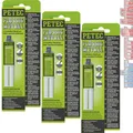 Petec Flüssigmetall 3x 44g 2-Komponenten Epoxidharz-Metall Kleber Spachtel