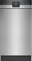 Siemens SR43ES25ME iQ300 Unterbau-Geschirrspüler, 45 cm breit, 10 Maßgedecke, AquaStop, HomeConnect, Besteckschublade, Gebürsteter Stahl