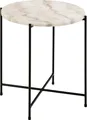 AC Design Avila, Beistelltisch, Rundform, 4 Bein(e), Weiß