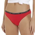 Tommy Hilfiger 3P Recycled Essentials Bikini Rot/Blau Small Damen