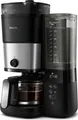 Philips All-in-1 Filter-Kaffeemaschine mit integriertem Mahlwerk, schwarz (HD7900/50)