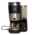 Philips HD7900/50 All-in-1 Filter-Kaffeemaschine mit Mahlwerk, Schwarz/Silber