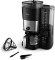 Philips HD7900/50 1,25 l Kaffeemaschine Schwarz mit Mühle | B-WARE