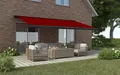 Primaster Kassetten-Markise 4 x 3,5 m elektrisch rot