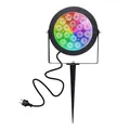 Gledopto Gartenstrahler ZigBee 12W IP65 RGBCCT Spot Spieß Philips Hue kompatibel