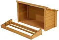 Kerbl Legenest (Maße 85x37x48 cm, Anbau und Sitzstange, Erweiterung für Hühnerstall, aus Holz, passend für Kleintierstall 82807) 82808