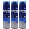 Gillette Series Rasiergel 3 x 200 ml - feuchtigkeitsspendende Wirkung