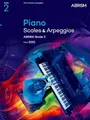 ABRSM - Piano Scales  Arpeggios  Grade 2   from 2021 - Sheet music - G245z
