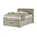 Boxspringbett  Atika ¦ beige ¦ Maße (cm): B: 152 H: 116