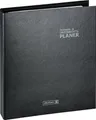 Ringbuch-Kalender mit Einlage 2026/2027 | A4+, Kunststoff, schwarz