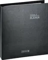 Ringbuch-Kalender mit Einlage 2026/2027 A4+, Kunststoff, schwarz Buch Deutsch