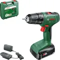 Bosch Home and Garden EasyDrill 18V-40 06039D8004 Akku-Bohrschrauber, Akku-Schrauber 18 V 2.0 Ah Li-Ion inkl. Akku, inkl. Ladegerät (06039D8004)