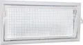 ACO 90x60 Nebenraum Fenster Isofenster + Schutzgitter Kellerfenster Kippfenster weiß