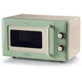Ariete Vintage Mikrowelle (creme/hellgrün, 20 Liter)