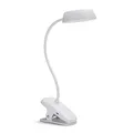 Philips LED Tischleuchte Donutclip, 2,3W, dimbar, weiß