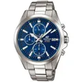 CASIO EDIFICE Chronograph EFV-560D-2AVUEF, Quarzuhr,Armbanduhr,Herrenuhr, Edelstahlarmband, bis 10bar wasserdicht silberfarben