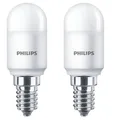 2er Set Philips LED Leuchtmittel T25 Röhre 25W E14 matt 250lm warmweiß 2700K 160