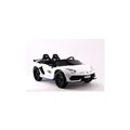 ES-Toys Kinder Elektroauto Lamborghini Aventador SVJ Xago EVA-Reifen Zweisitzer weiß