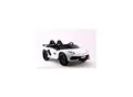ES-Toys Kinder Elektroauto Lamborghini Aventador SVJ Xago EVA-Reifen Zweisitzer weiß