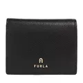 Furla Mini Geldbörse Camelia Kompakt Schwarz (WP00304-ARE000-O6000-1-007), Schwarz, Extra Large, Z