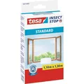 Tesa Insect Stop STANDARD Weiß Fliegengitter mit Klettband für Fenster