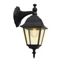 Brilliant Newport hängende Außenwandleuchte schwarz LED-Wandleuchte für draußen E27 Sockel exkl. LED Leuchtmittel wetterfeste Außenleuchte