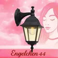 Wandlampe Outdoor Garten Wandleuchte Brilliant Newport Schwarz Metall 60 W E27