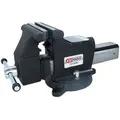 KS-Tools Schraubstock 914.0006, drehbar, 150mm Backenbreite, Spannweite 160mm
