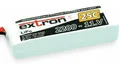 EXTRON Modellbau-Akkupack X2, LiPo, 11,1 V-/2200 mAh