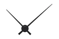 Wanduhr - Ø 85 cm - Aluminium - Schwarz - 'Hands'