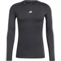 ADIDAS Herren Shirt TECHFIT Compression Training 3-Streifen