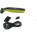 Philips OneBlade 360 QP2734/30 Face, Folienschaber, Anthrazit, Limette, Contour-following technology; Dual protection system; 360 Blade, Replace ev... - Grau/Limette