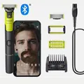 Philips OneBlade 360 Face Elektrischer Bartschneider und Rasierer zum Trimmen