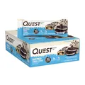 Quest Dipped Cookie & Cream Protein Bars 12-Pack